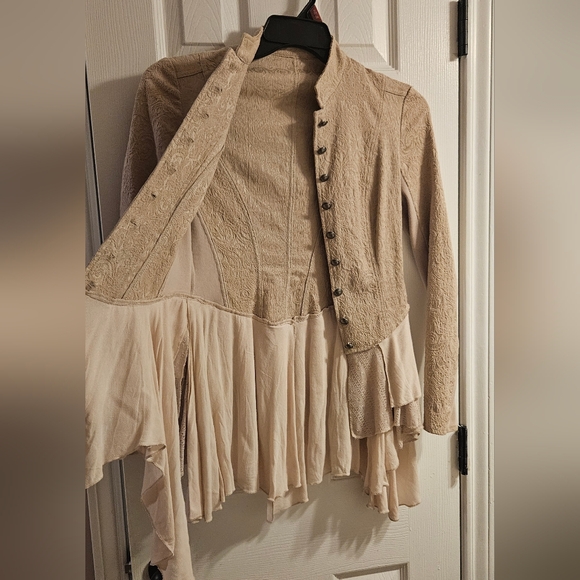 Ark & Co Textured Tan Jacket - Picture 4 of 5